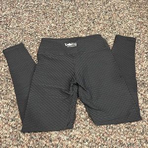 Booty by brabants croco skin dark grey leggings